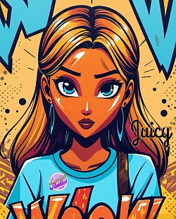 Lucky Winner Juicy-Ai Comic Strip  5/16/2025